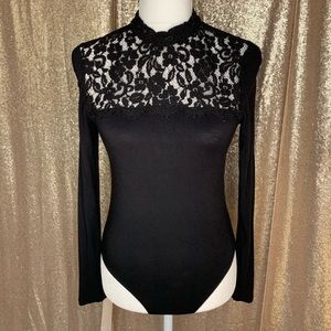Lace Front Bodysuit